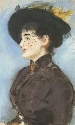 Edouard Manet La Viennoise,Irma Brunner (mk40) oil